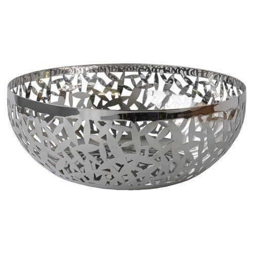 Alessi Cactus! fruitschaal rond ø 29 cm rvs zwart | Oldenhof
