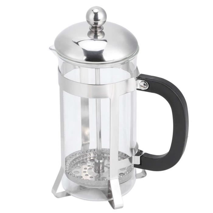 AUN fournitures ménagères Cafetière avec couvercle Poignée d'isolation