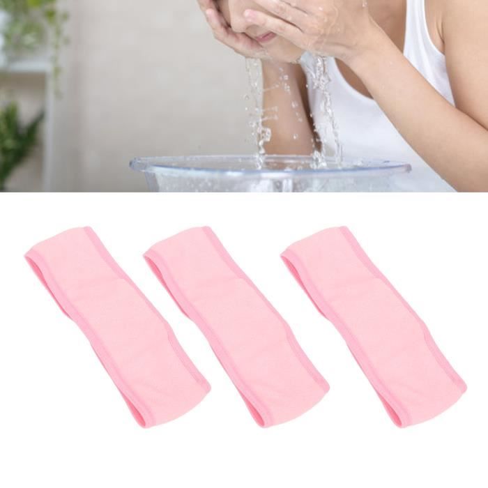 Kit 48 Pièces Accessoires Fête Spa Filles - Bandeaux, Masques, Chouchous, Sacs Organza Rose