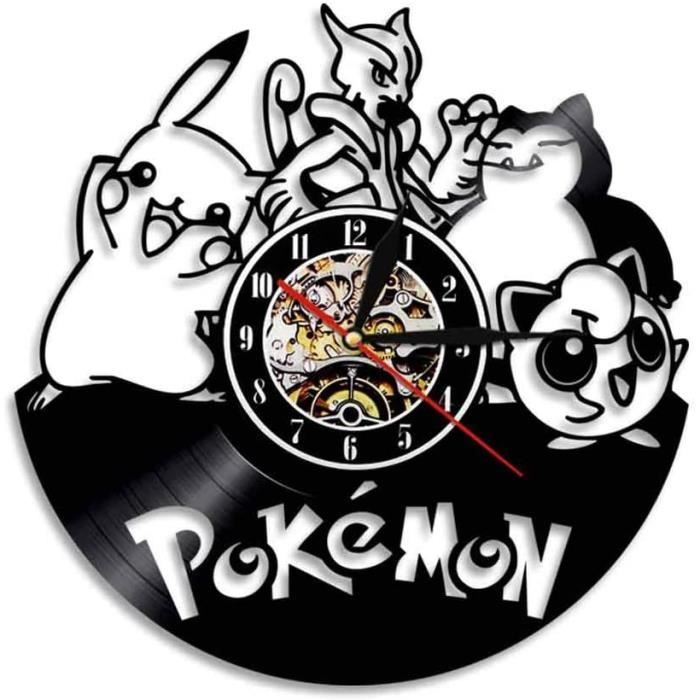 Horloge Murale Vinyle Design Moderne En Autocollants 3D Chambre D'Enfant Décorative Alice Au