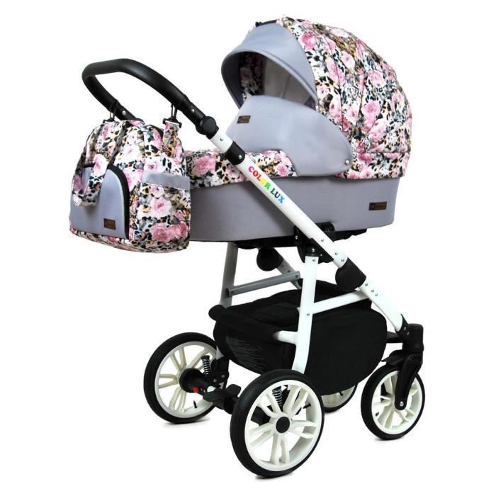 Poussette rose leopard hotsell