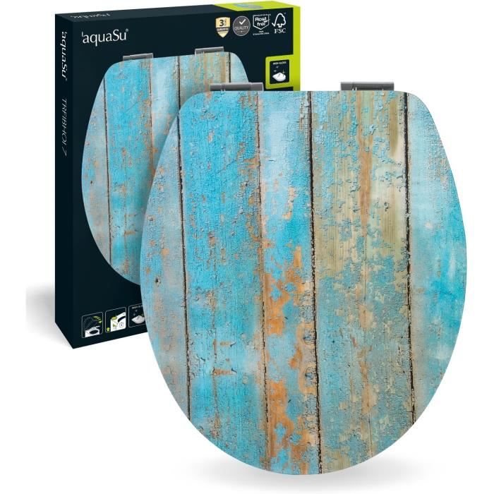 Abattant discount wc motif