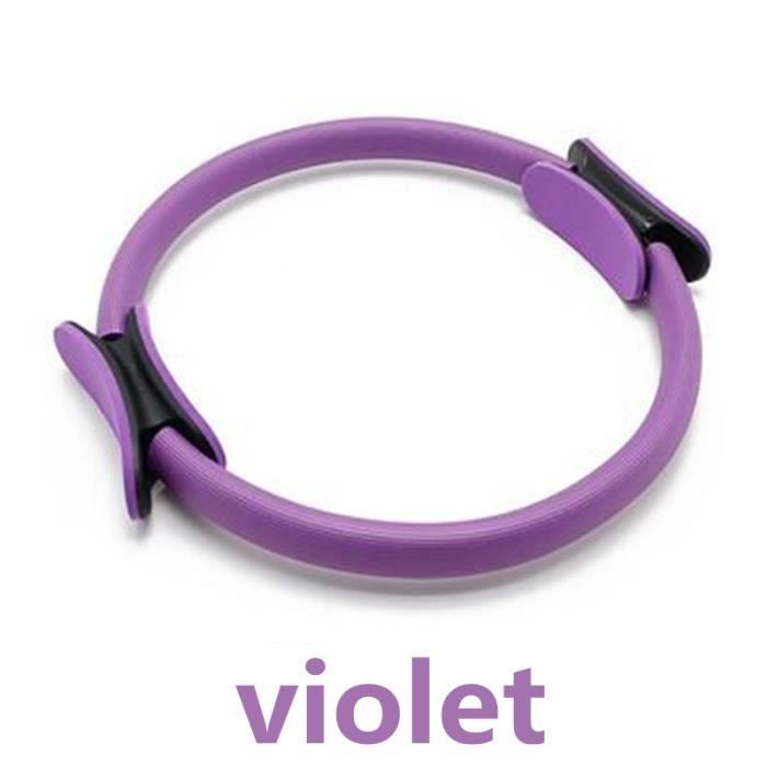Anneau De Pilates HONMEET – Antidérapant, Violet, En EVA Et Caoutchouc, Pour Tonifier Cuisses, Bras Et Sangle Abdominale