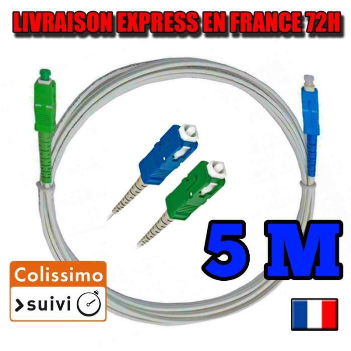 Cable A Fibre Optique Monomode Free Freebox 5m Delta Revolution One Mini Cable Tv Video Son Avis Et Prix Pas Cher Cdiscount