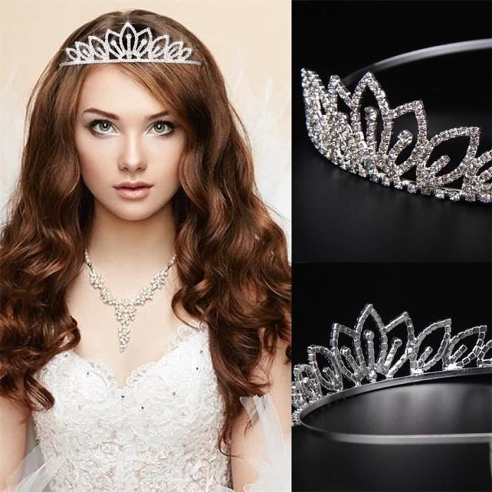 Ensemble De Diadèmes De Princesse En Strass : Couronnes D'anniversaire Ensemble De Diadèmes De Princesse En Strass : Couronnes D'anniversaire