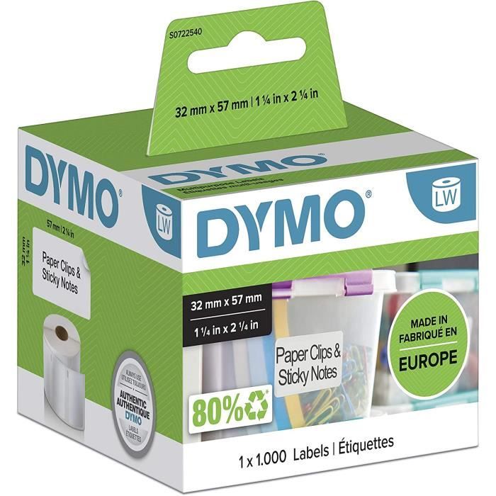 Avery 1000 Étiquettes Infotri Rectangles 10x40 Mm – Rouleau Stickers Pots Bocaux Miel Confiture, Respecte Réglementation