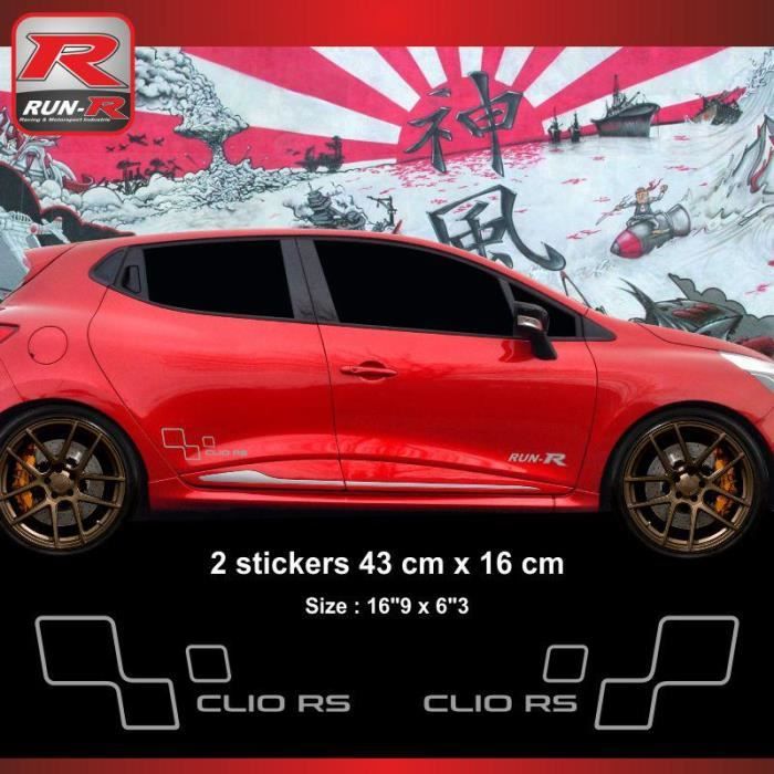 Kit autocollants Bandes latérales Porsche 992 GT3 RS
