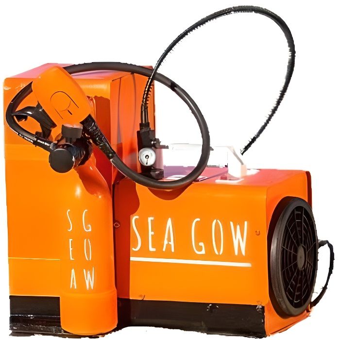 Pack Bouteille de plongée SEAGOW 200 (10 min sous l'eau) + Mini compresseur (220 v) + Harnais