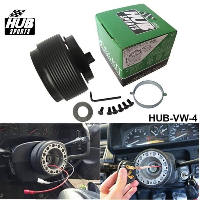 Jodriva Adaptateur Moyeu Kit Patron Volant RE 6 Boulons Pour Renault - Kit Hub Volant