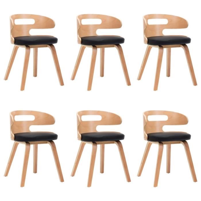 DOWISDOLY Lot de 2 Chaises de Cuisine Nordiques Chaise de Salle à Manger avec Pieds en Bois