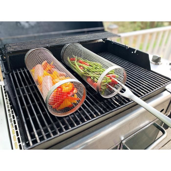 Barbecue,Superbe appareil de cuisson pour griller des légumes,frites