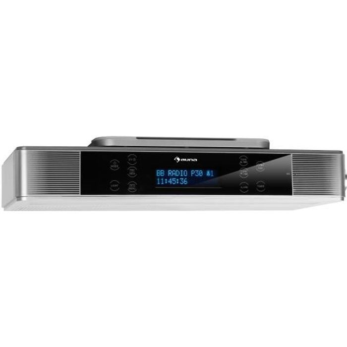 Auna Kr 140 Radio De Cuisine Encastrable Avec Fm Portee