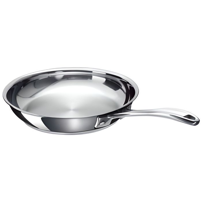 BEKA LINE Poêle lisse Inox 26 cm Chef - vue 2