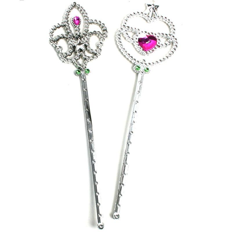Set Accessoires Reine De Cœur 7 Pièces - Diadème, Baguette, Collier, Boucles D'Oreilles, Gants - Déguisement Enfant Adulte