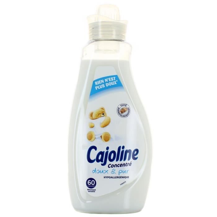 Cajoline Adoucissant Textile Concentre Doux Et Pur Hypoallergenique Bebe 30 Lavages Le Flacon De 750ml Cdiscount Electromenager