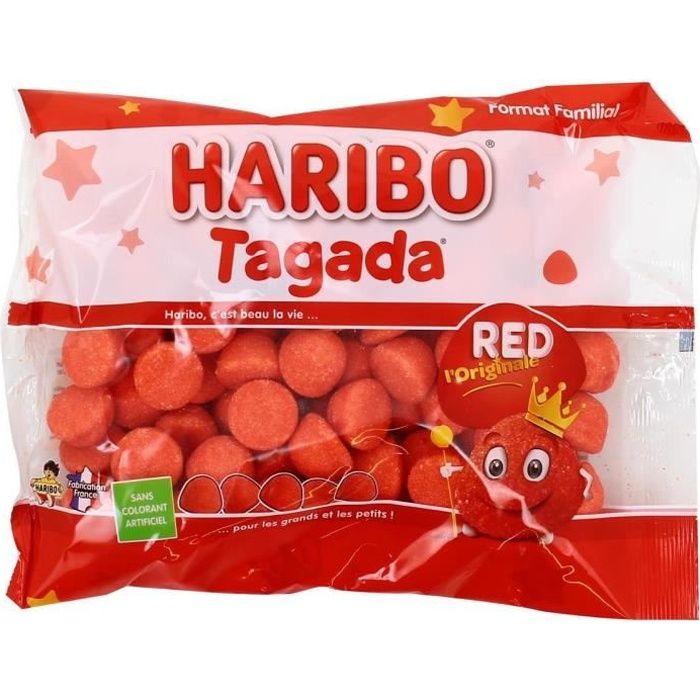 Bonbon fraise Tagada Haribo à petit prix