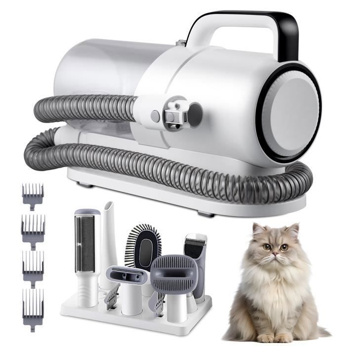 Meilleurs prix pour Tondeuse Chien avec Aspirateur - CkeyiN - Professionnelle - Poil Long Epais - Chat