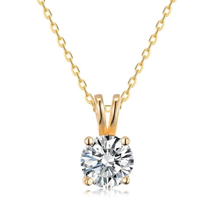 Chaîne De Cou En Argent 47 Cm - Élégante Et Simple, Sans Marque