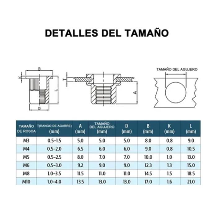 Raccord En T Pour Frein M10 - Alliage, 3/16", Pression 127 Bar