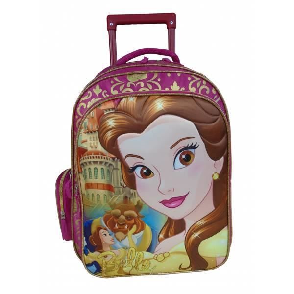 Disney LA BELLE ET LA BETE Sac dos Trolley Cartable 43X29X19