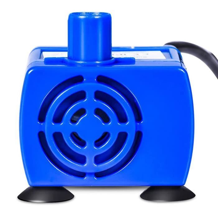 Comparer les prix de OLL Pompe à eau de fontaine pour animaux de compagnie de plongée, fontaine de remplacement pour chat avec pompe HB014