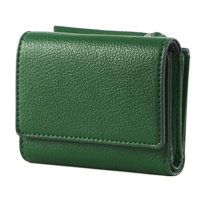 ESPRIT Ginger Flap Wallet Dark Green 231845 porte monnaie