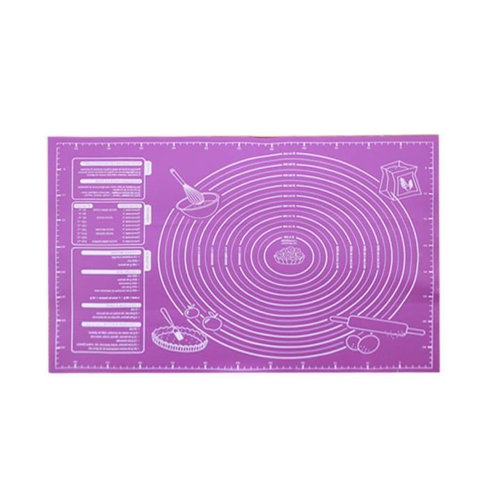 Tapis De Cuisson En Silicone Réutilisable Pour Macarons Et Biscuits - 48 Cavités - Résistant Chaud/froid - Sans BPA
