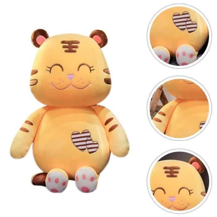 Peluche Demon Hunter Tigre - Personnage De Dessin Animé - Peluche Courte Haute Qualité - Cadeau Pour Fans - Taille Environ 20 Cm (modèle Rumi)