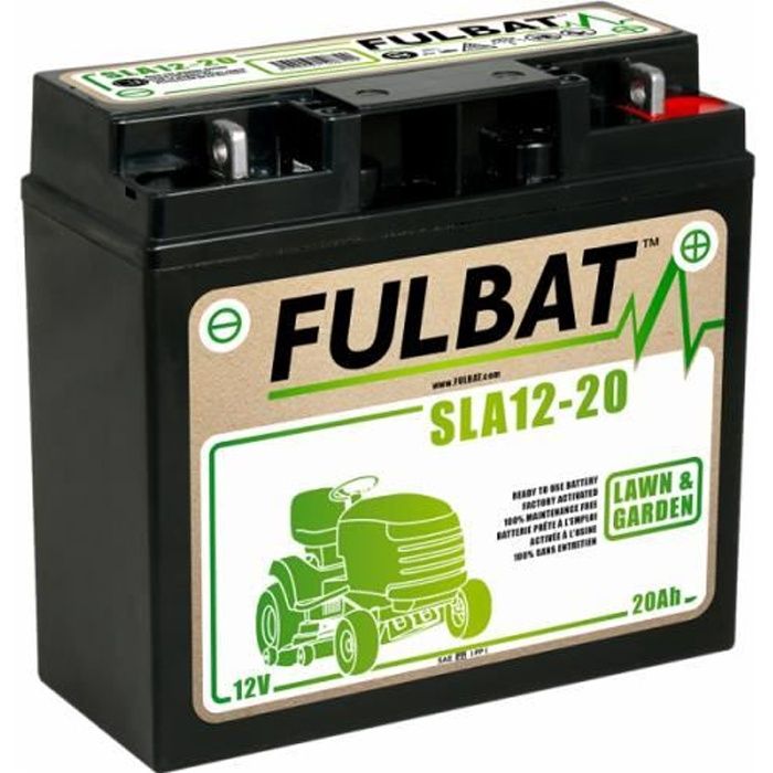Batterie FULBAT AGM plomb étanche FP12-20 (T3) 12 volts 20 Amps
