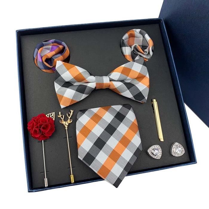 Nœud Papillon Femme Coton à Carreaux Pré-noué - Amusant Et Élégant Pour Fêtes