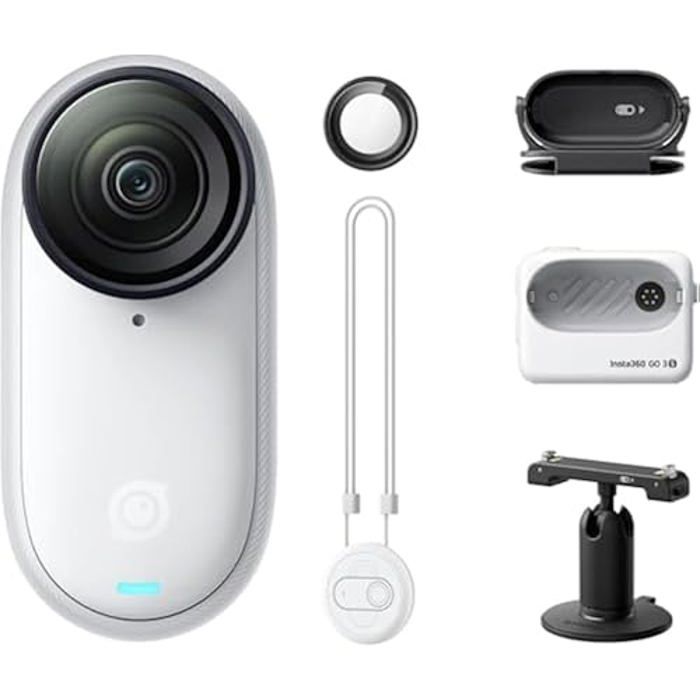 Caméra daction - INSTA360 - GO3S - 64GB Mémoire - Étanche - Stabilisateur électronique