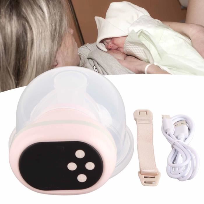 Tire-lait électrique Mains Libres GLE33 – Portable, 3 Modes 12 Niveaux, Sans BPA, Allaitement Sans Douleur