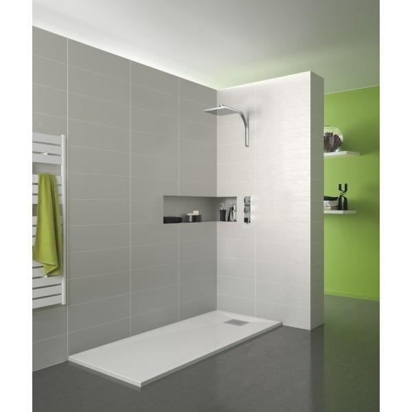 Kinedo Receveur Kinesurf Blanc 170 X 80 Adherence Forte
