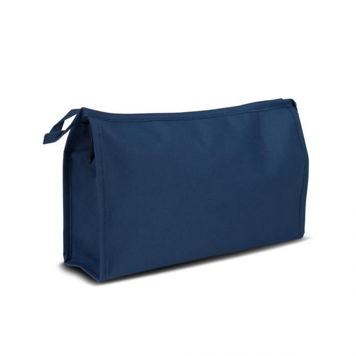 Grande Trousse De Toilette Imperméable | KINSTON (Bleu Marine)