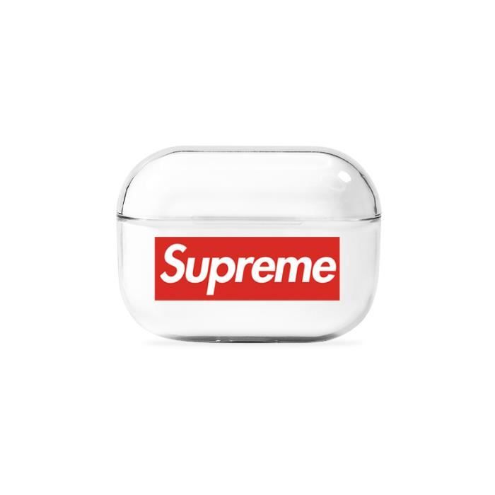 Coque Airpods Pro Supreme Rouge Protection Coque En Silicone Anti Choc Compatible Android Apple Iphone Airpods Pro Cdiscount Telephonie