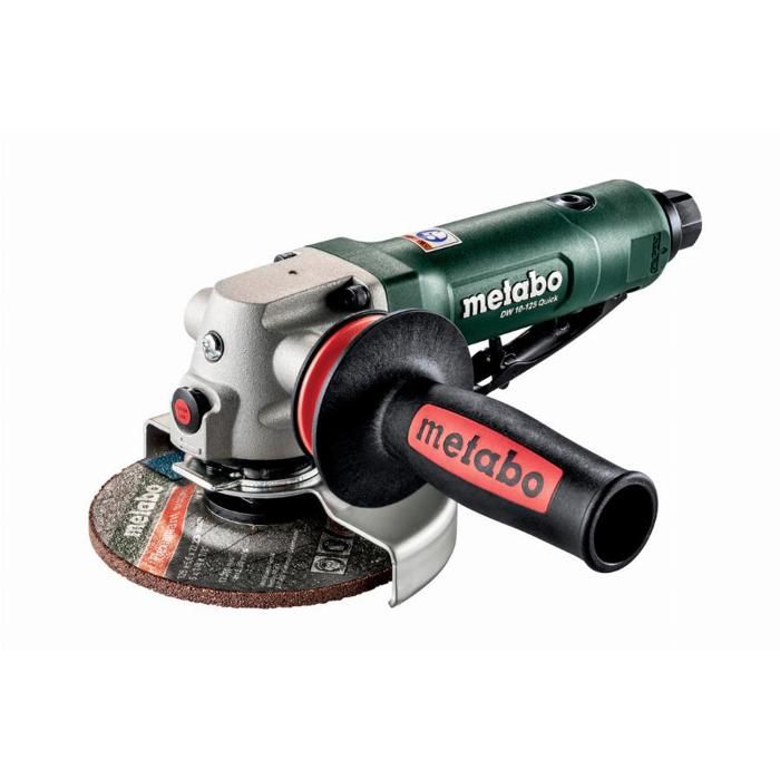 Meuleuse dangle à air comprimé METABO DW 10 125 Quick Ø 125 mm 6.2 bar 12000 toursmin