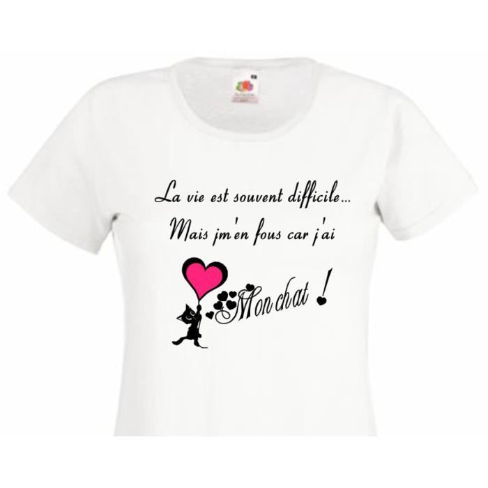 Tee Shirt Personnalise J Ai Mon Chat Tee Shirt Tee Shirt Blanc Cdiscount Pret A Porter Tee Shirt Personnalise J Ai Mon Chat Tee Shirt Tee Shirt Blanc Cdiscount Pret A Porter