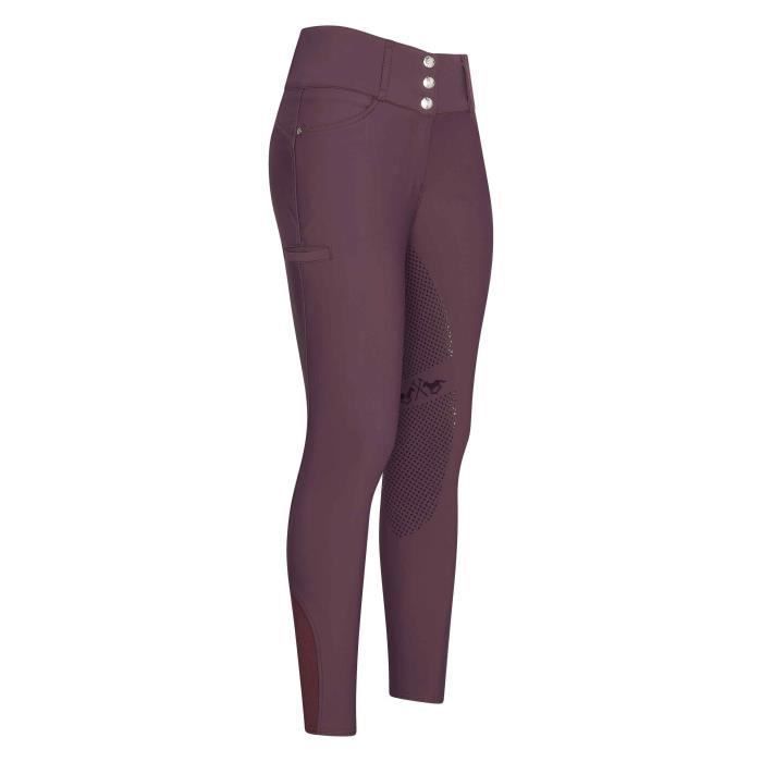 Horseware Legging d'équitation Hybrid Pull-Up pour femmes - bleu marine