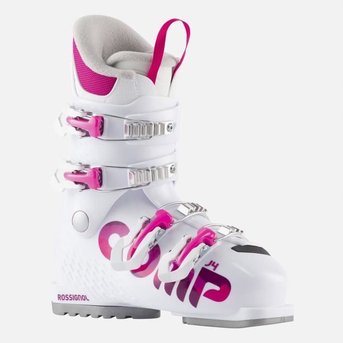chaussures de ski rossignol comp j4 blanc fille