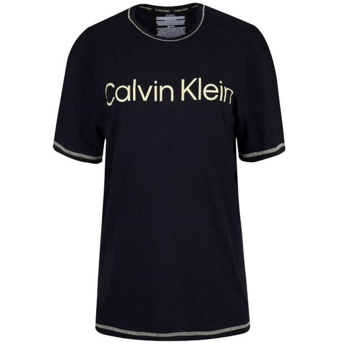 T-shirt CALVIN KLEIN 000QS7013EUB1 Noir - Femme/Adulte