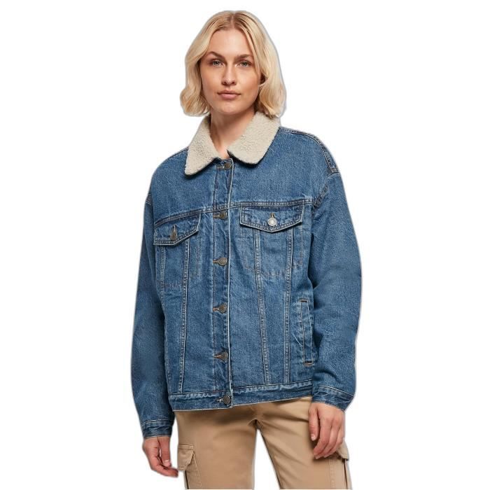 Veste en jean pull and bear femme deals