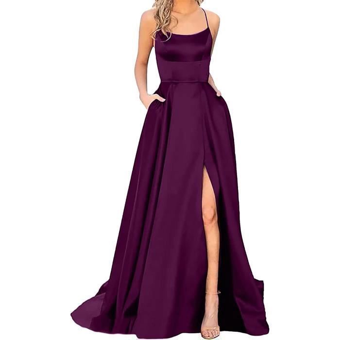 Robe de soirée mauve cheap