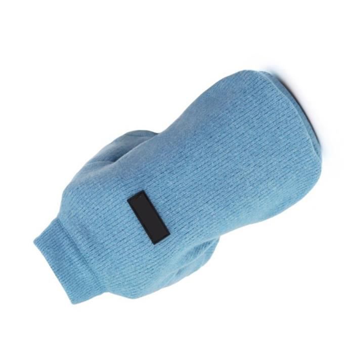 Comparer les prix de OMABETA Vêtements d'hiver pour chiens Vêtements chauds pour chiens, fermeture éclair, coupe animalerie robe Bleu foncé XXL