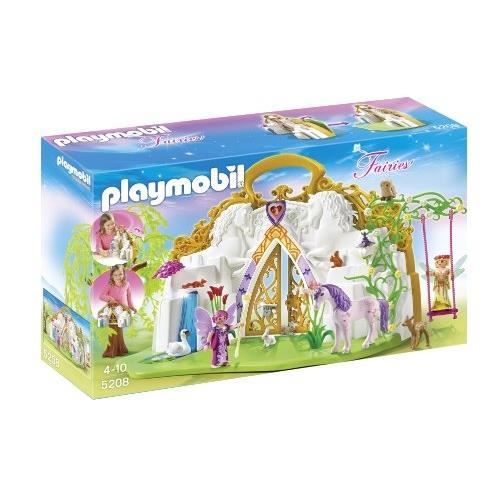 Playmobil - Parc Enchanté des Fées et Licorne Transportable - Figurine 5208