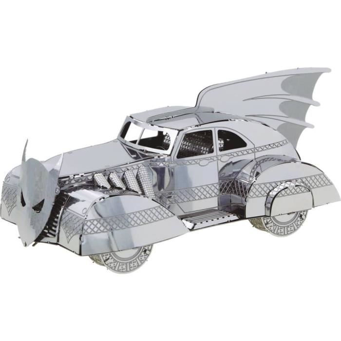 Maquette 3D Metal Earth – Batmobile Classique Série TV Batman – 2 Pièces à Assembler