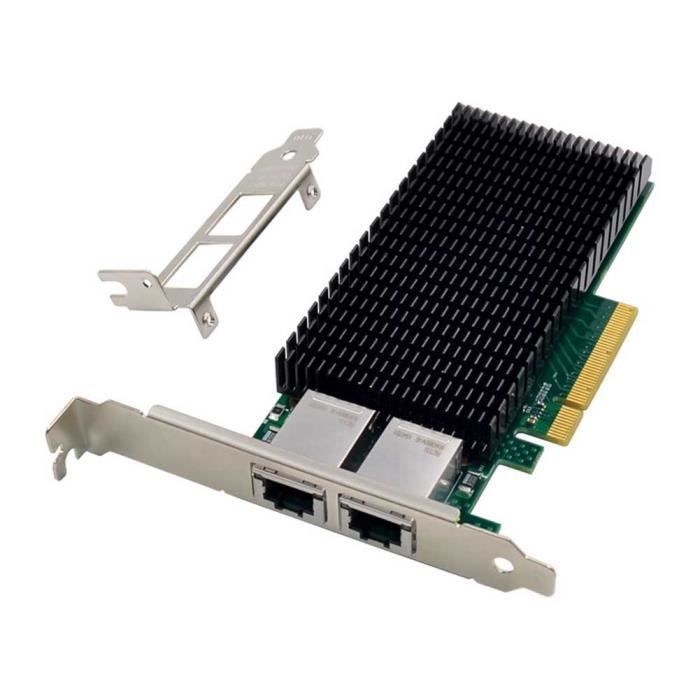 Carte HBA PCIe X8 Avec 2 Ports Mini SAS – Compatible Disques 16 To, Pour Serveurs, Stockage Et Bases De Données