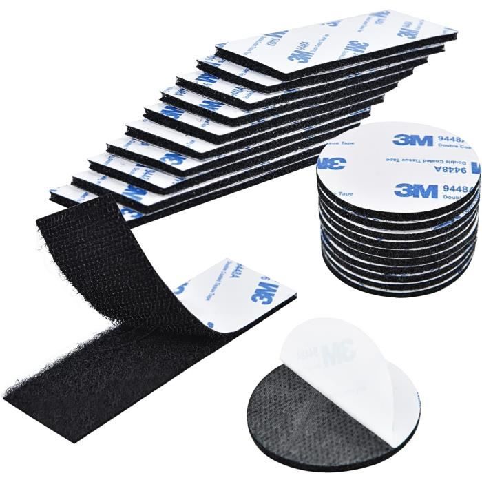 Scratch Double Face Extra Fort - 50mm X 5m | Adhésif Réutilisable Pour Bricolage Et Décoration