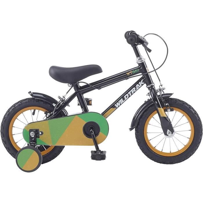 Vélo Enfant Wildtrak 16 Pouces - Bleu Avec Roues Stabilisatrices 3-7 Ans