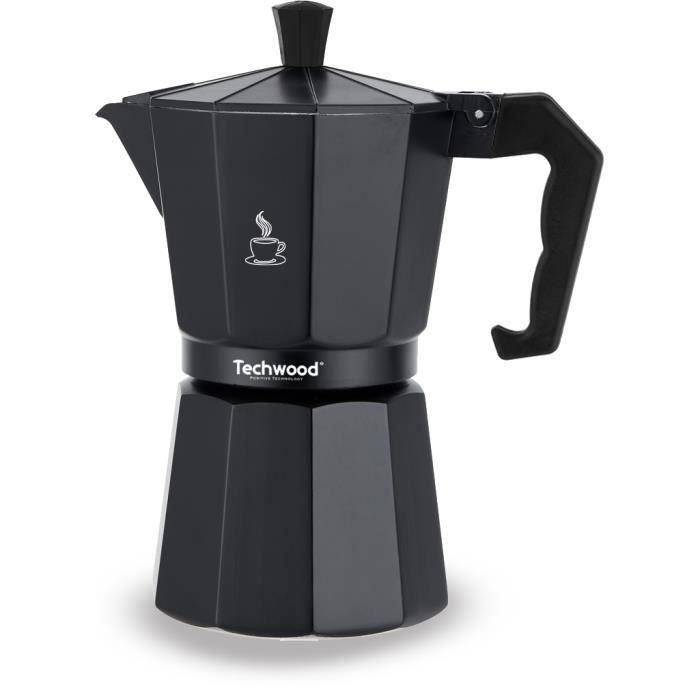 Techwood Cafetière En Aluminium 6 Tasses