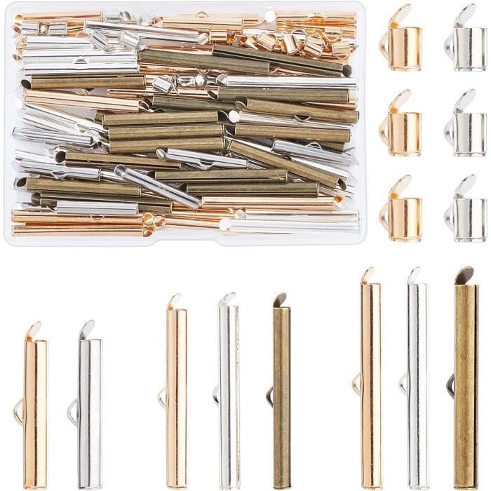 Lot De 10 Goupilles Tube 18x1mm Avec Rivet Et Bande Fermoir - Neuf Avec étiquettes - Marque Uxcell